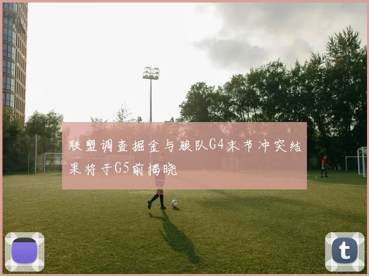 联盟调查掘金与狼队G4末节冲突结果将于G5前揭晓